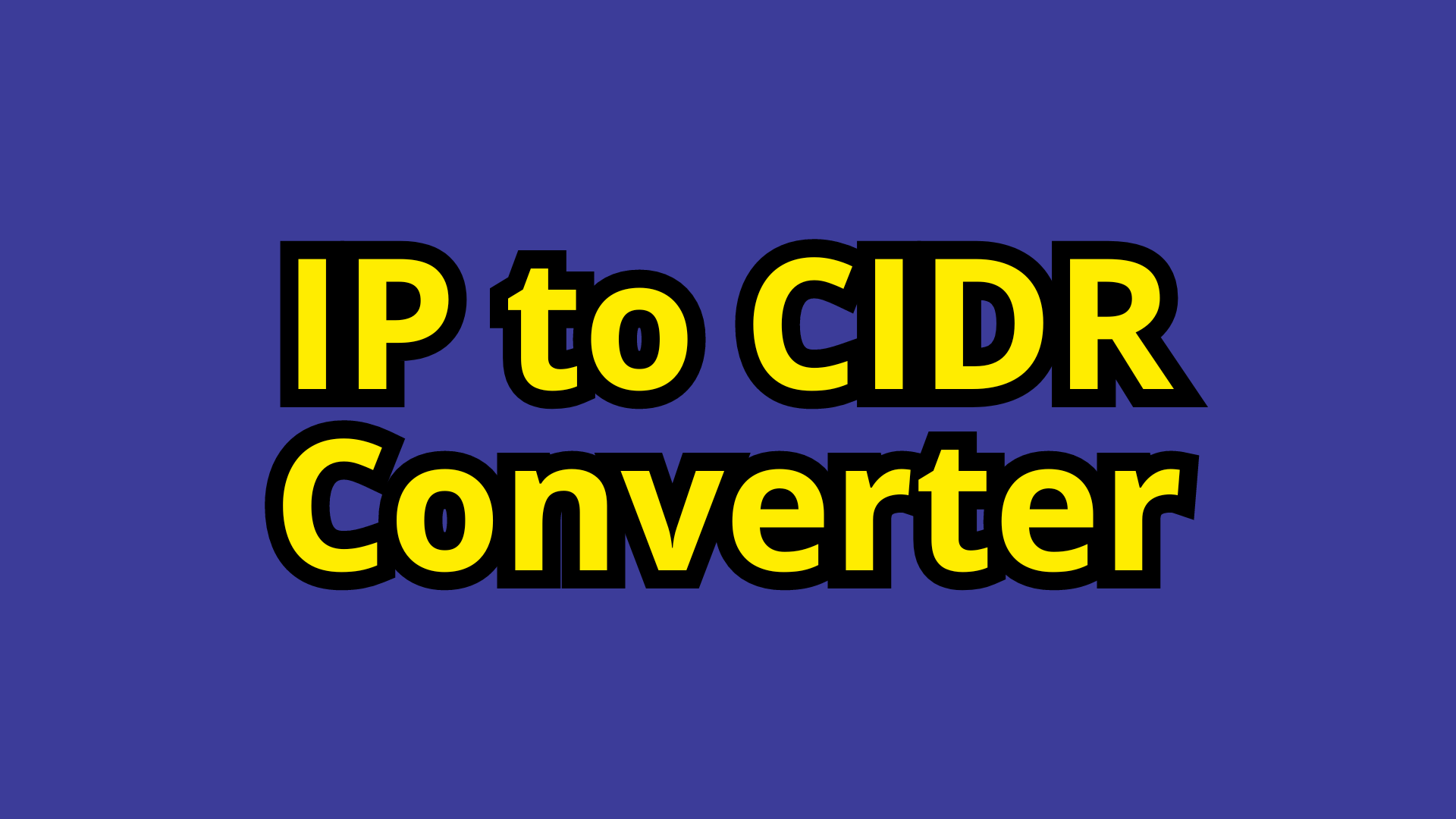 ip-to-cidr